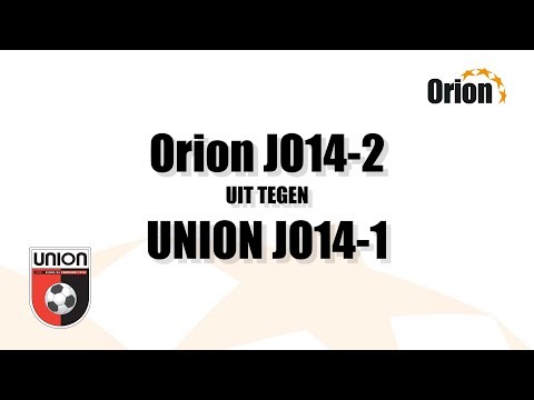 Orion JO14-2 vs Union JO14-1 (08-09-2018), HD 1080p60