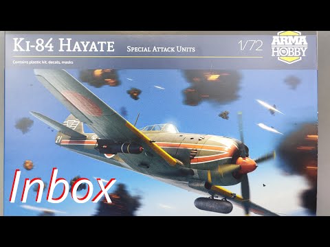 Nakajima Ki-84 Hayate: Episode 1/4: Inbox. Arma Hobby 1/72 70053 Special Attack Units