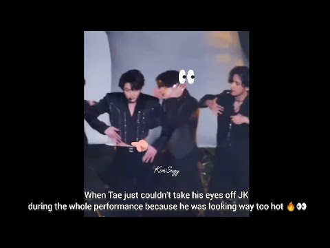 Tae’s eyes were stuck on JK the entire concert 😍🔥 #taekook #taekookmoment