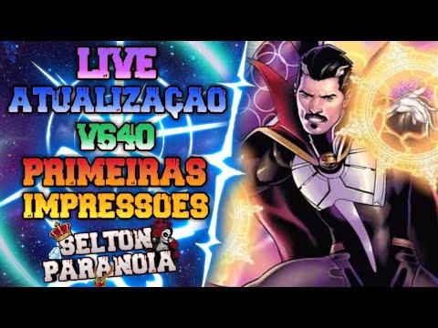 [LIVE] ATUALIZAÇÃO V640: PRIMEIRAS IMPRESSÕES + SORTEIO DE GIFT CARD - MARVEL FUTURE FIGHT