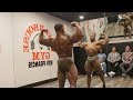Road to the Arnold: Keone Pearson Posing for Steve Weinberger and Training at the East Coast Mecca