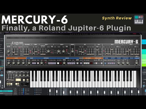 Cherry Audio Mercury 6 Review   Roland Jupiter 6 Emulation