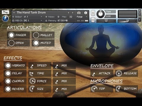 Free Download The Hand Tank Drum KONTAKT-SYNTHiC4TE