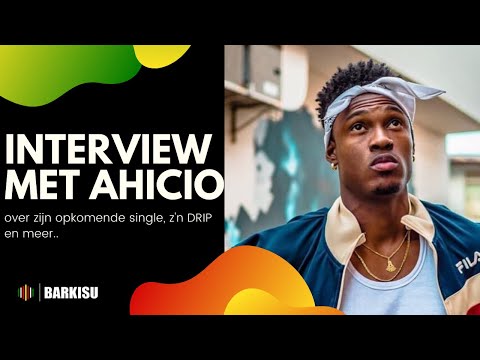 Barkisu Exclusive | AHICIO over zijn opkomende single, z'n DRIP en meer..