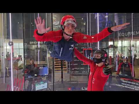 iFLY LYON   2 mn en chute Libre