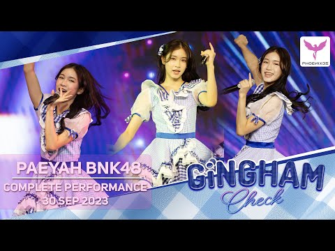 [Paeyah BNK48] Fancam - 30-SEP -2023 Fancam  - COMPLETE PERFORMANCE   -  BNK48 Roadshow Central MBK