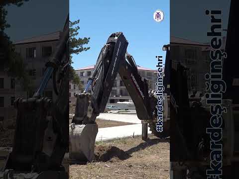 Mihrali Aksu Millet Bahçesi’nde yapım çalışmaları devam ediyor. 04.06.2024
