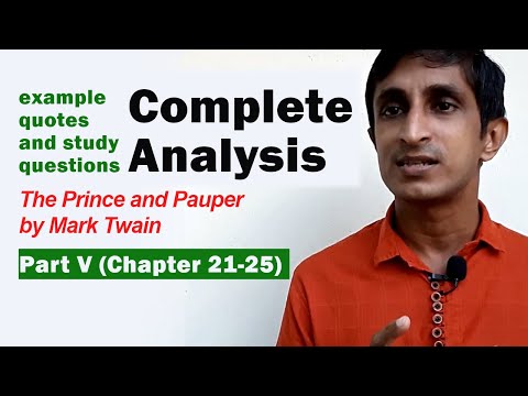 Analysis of the Prince and the Pauper (Part 05)