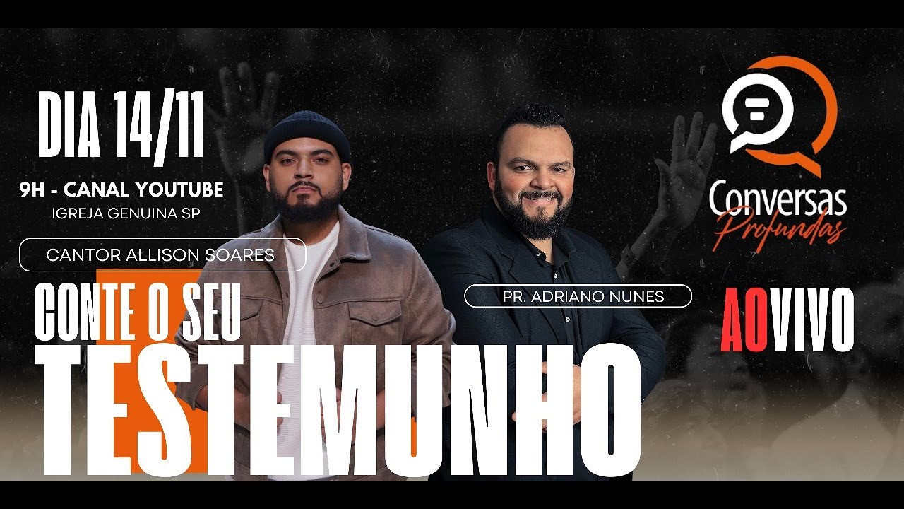 CONTE SEU TESTEMUNHO - ALLISON SOARES - 14/11/25