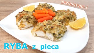 Soczysta ryba z piekarnika 👌 pyszny i szybki przepis na filety z ryby pieczone z brokułami 👍 obiad