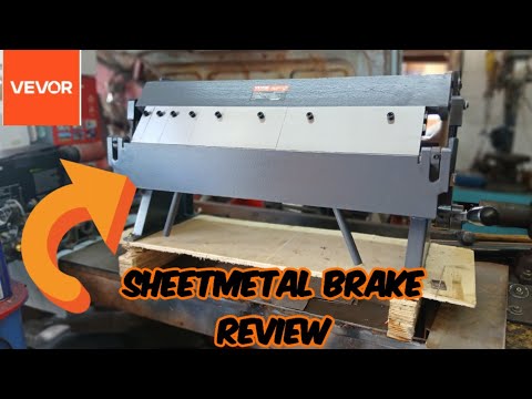 Budget Vevor 24" Sheet Metal Brake Tested! Is it Worth It or Junk? #diy