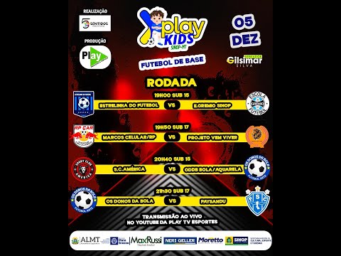 COPA PLAY KIDS DE FUTEBOL SOCIETY SINOP - MT