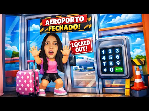 LULUCA ESTAVA INDO VIAJAR MAS O AEROPORTO FOI FECHADO
