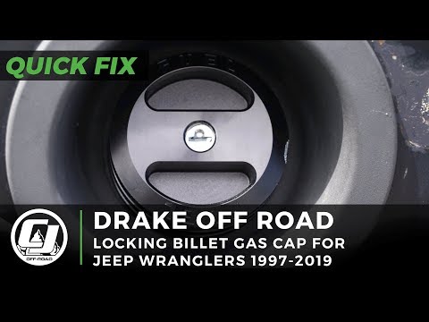 Jeep Wrangler: Drake Off Road Billet Locking Gas Cap