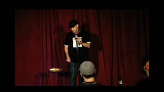 1st time ever on stage. Open mic at the silly side comedy club