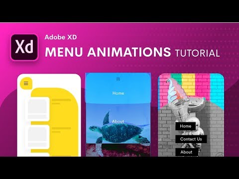 Blend Mode Menu Animations in Adobe Xd | Auto Animate | Design Weekly