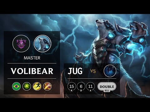 Volibear Jungle vs Nocturne - BR Master Patch 9.22