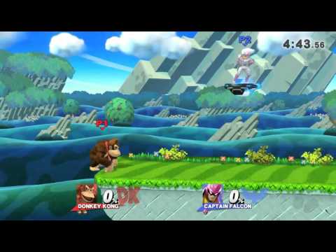 Proof that Donkey kong has a bigger dick than Captain Falcon