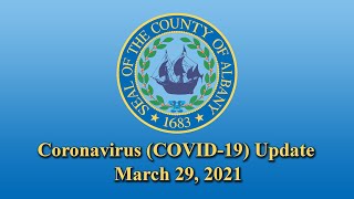 Coronavirus (COVID-19) Update (March 29, 2021)