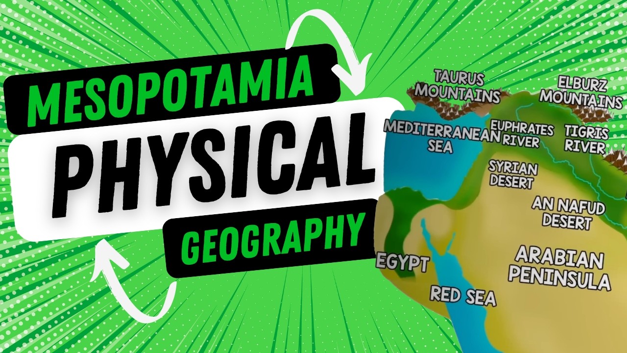 Ancient Mesopotamia Geography: The Fertile Crescent, Tigris & Euphrates Rivers | Map Activity