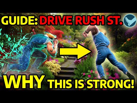 SF6 GUILE GUIDE: DRIVE RUSH STANDING-LIGHT KICK - WHY IT'S STRONG🌀