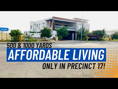 Precinct 17 Bahria Town Karachi | 500 & 1000 Yards Plots & Villas For Sale | Latest News