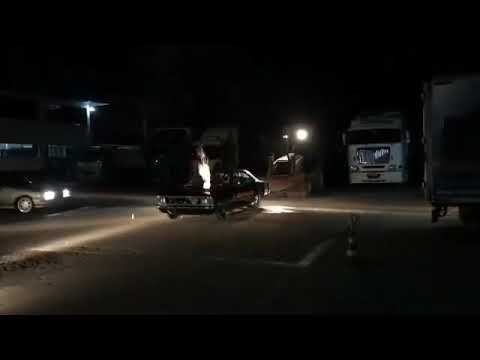 Opala turbo no corte de giro e um Burnout lindo