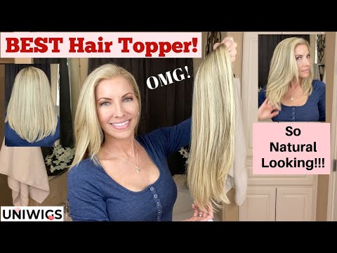 BEST Hair Topper for Thinning Hair & Hairloss ~ Add...