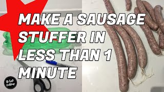 [NEW HACK] Make a Simple Sausage Stuffer for homemade Sausages and Salami