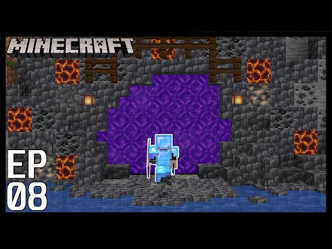 Into the Nether!! | Minecraft 1.18 Survival | Let's Play S2: Ep8