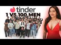 100 Vs 1 Tinder In Real Life