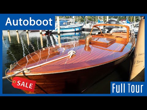Autoboot zu verkaufen - toller Klassiker der Fritz Staack Werft