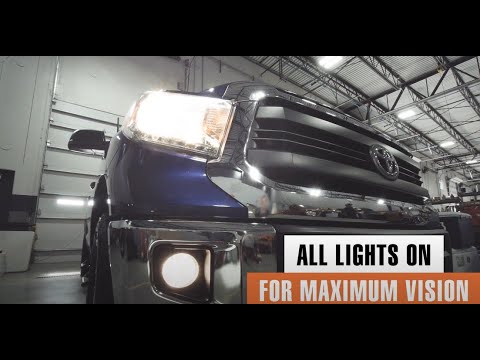 Toyota Tundra and Sequoia All Lights On