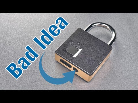Lock Picker Demonstrates Why You Shouldn't Purchase This $32 Fingerprint Lock From Amazon