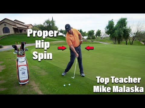 Mike Malaska Teaches Hip Rotation in Golf