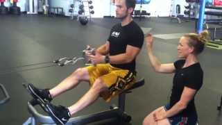 Seated Cable Row Workout