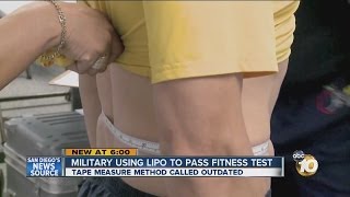 Some in military using liposuction to pass fitness test
