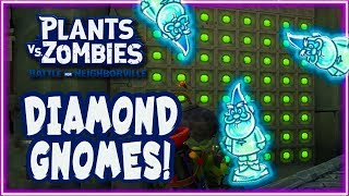 All Diamond Gnomes in Weirding Woods! Plants vs Zombies Battle for Neighborville