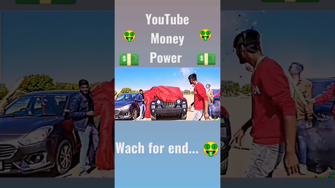 YouTube money power 🤑💵 | money power of YouTube |power of YouTube