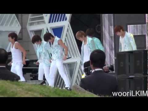 [FANCAM] 121009 INFINITE camera rehearsal 내꺼하자