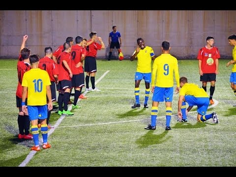 (VIDEOCLIP) Partido de fútbol UD Las Palmas C-CD Vallinamar 5 2 2016