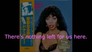 Donna Summer - No More Tears (Enough Is Enough) (12&quot; Single) LYRICS SHM &quot;Bad Girls Deluxe&quot; 1979