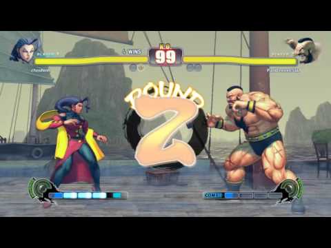 Rose vs Zangief - Street Fighter IV
