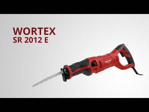 фото сабельная пила wortex (вортекс) sr 2012 e + 2 пильных полотна 1200 вт, дер. 210 мм, ход 30 мм, рег.о 0