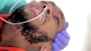 Yassin Bey (Mos Def) force-fed under standard Guantánamo Bay procedure.