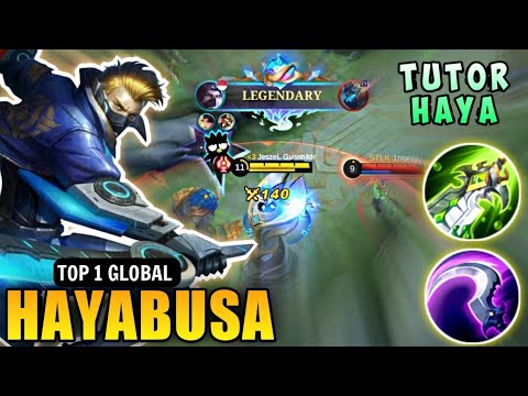 Legendary Hayabusa Dangerous Shadow‼️Top 1 Global Hayabusa - Mobile Legends