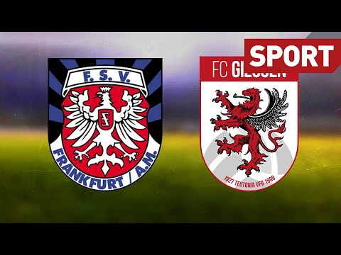 FSV Frankfurt - FC Giessen (Highlights) | Fußball-Regionalliga Südwest, | sport