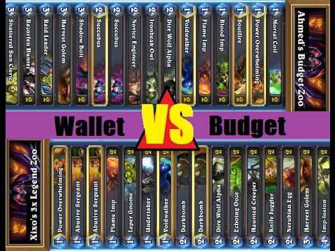 JaymesPLAYS Hearthstone - ZooLock Special - Warlock Wednesday #3