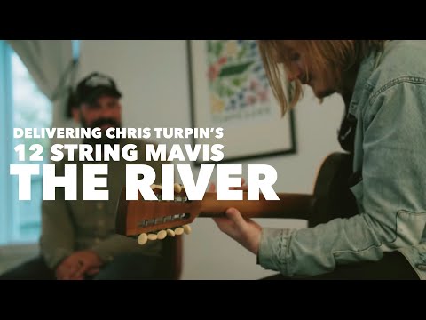 Delivering “The River” 12 string Mavis to Chris Turpin