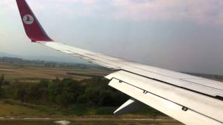 [RE-UPLOADED] Turkish Airlines landing in Skopje (LWSK) REPUBLIC OF MACEDONIA